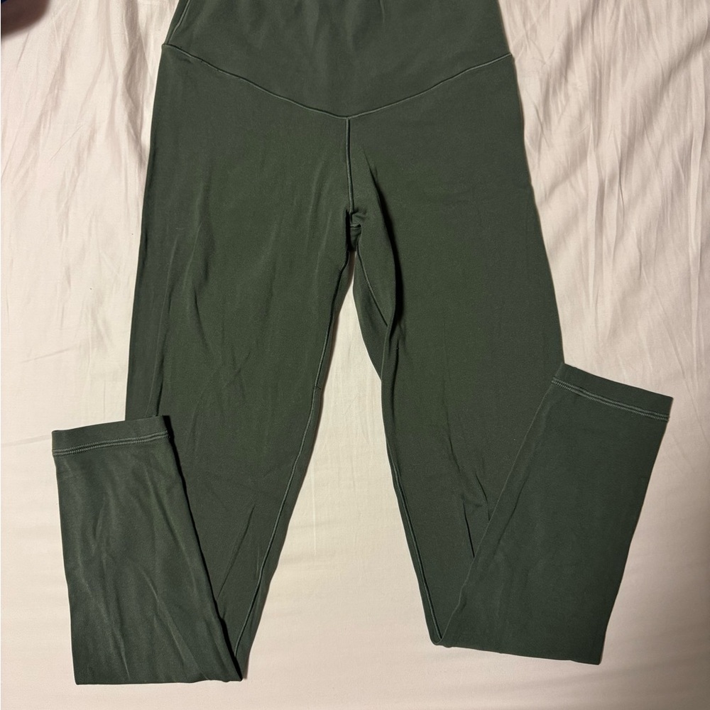 Aerie real me Dark Green High-Waisted Leggings
